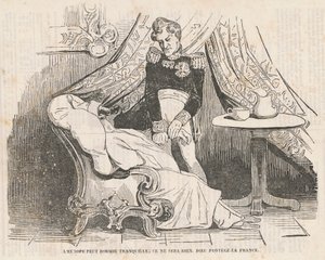 Európa megnyugodhat... alkotó: Honoré Daumier