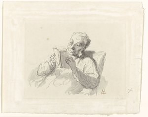 olvasó ember alkotó: Honoré Daumier