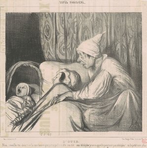 meghallgatás alkotó: Honoré Daumier