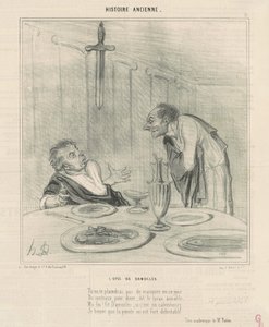 Damoklész kardja alkotó: Honoré Daumier