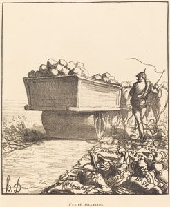 német egység alkotó: Honoré Daumier