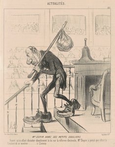 Mr. Dupin a kis cipőjében alkotó: Honoré Daumier
