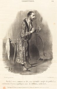 Hitem! mintha mondják... alkotó: Honoré Daumier