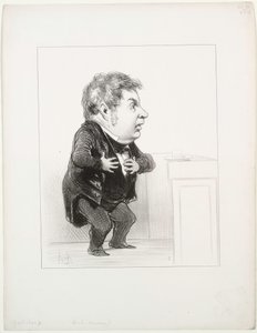 Michel Goudchaux, 1849. alkotó: Honoré Daumier