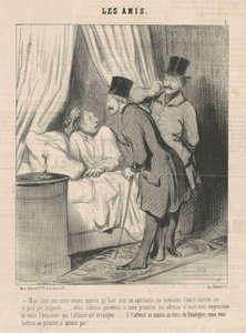 Kedves barátom, megtanultuk... alkotó: Honoré Daumier