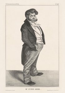 Meghal. Szunyin rács... (Szunin-Garidin) alkotó: Honoré Daumier
