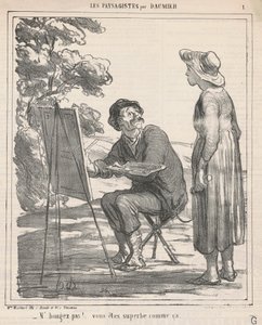 Ne mozdulj! ... alkotó: Honoré Daumier
