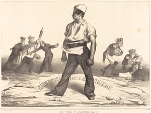 Ne foglalkozz vele!! alkotó: Honoré Daumier