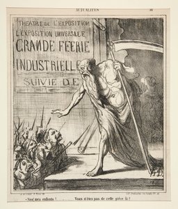 Dehogy! a gyerekeim! alkotó: Honoré Daumier