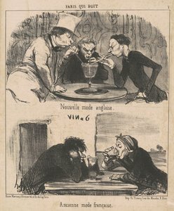 Új angol divat alkotó: Honoré Daumier