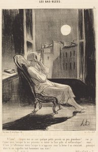 Ó Hold!... inspirálj ma este egy kis gondolattal... alkotó: Honoré Daumier
