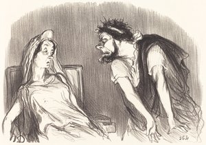 Ödipe alkotó: Honoré Daumier