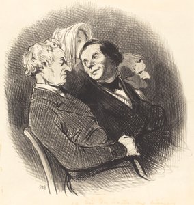 Beszámolunk a részvényeseknek alkotó: Honoré Daumier