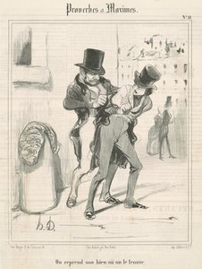 Az ingatlanunkat visszavesszük, vagy megtaláljuk alkotó: Honoré Daumier