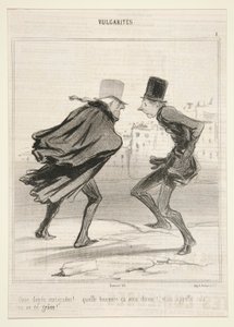 Tizenegy Celsius fok! alkotó: Honoré Daumier