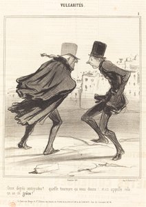 Tizenegy Celsius fok! alkotó: Honoré Daumier