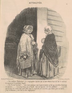 Igen, Mrs. Chaboulard... alkotó: Honoré Daumier