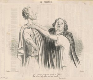 Igen! Mióta találtam egy ilyen hűséges barátot... alkotó: Honoré Daumier