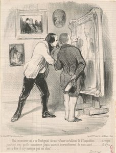 Igen... megvolt a méltatlankodásuk, hogy visszautasítsák ezt a festményt... alkotó: Honoré Daumier