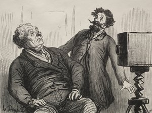 Fotós és fényképezett alkotó: Honoré Daumier