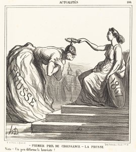 Első növekedési díj - Poroszország alkotó: Honoré Daumier