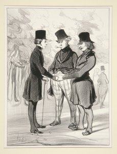 Milyen boldog találkozás alkotó: Honoré Daumier