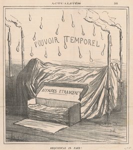 Nyugodjon békében! alkotó: Honoré Daumier