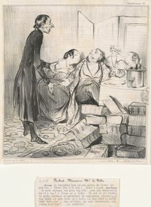 Robert Macaire, a Bibliák mestere alkotó: Honoré Daumier