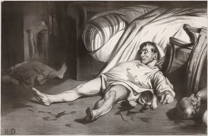 Rue Transnonain, 1834. április 15. 1834 alkotó: Honoré Daumier