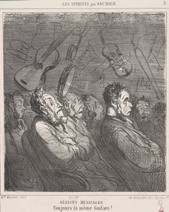 Zenei foglalkozások alkotó: Honoré Daumier