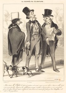 Kétségtelen, hogy Mr. Riflotnak igaza van... alkotó: Honoré Daumier