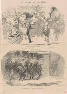 Este Dupin úrnál alkotó: Honoré Daumier
