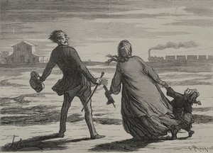 A vasút: Túl késő alkotó: Honoré Daumier