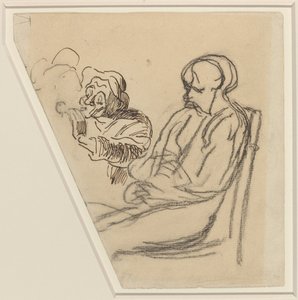 A dohányos alkotó: Honoré Daumier
