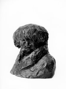 A „Celebrites du Juste Milieu” mellszobrai „” Clement Prunelle (1777-1853), orvos, lyoni helyettes és polgármester karikatúrája” Honore Daumier (1808-1879) szobra 19. század. Méret cm-ben Magasság 13 x L 15 Inv RF 263 Musee des Beaux Arts, Palais Long alkotó: Honoré Daumier
