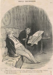 Állj a... felfordulások kellős közepébe... alkotó: Honoré Daumier