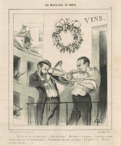 A te, a te... a te tiéd... alkotó: Honoré Daumier