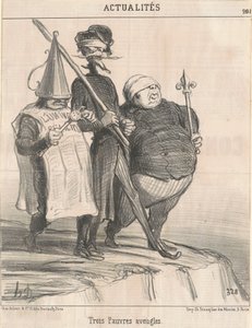 Három szegény vak ember alkotó: Honoré Daumier