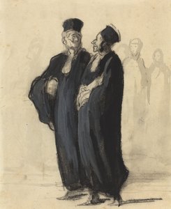 Két ügyvéd alkotó: Honoré Daumier