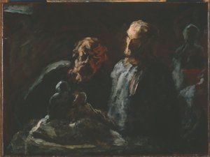 Két szobrász alkotó: Honoré Daumier
