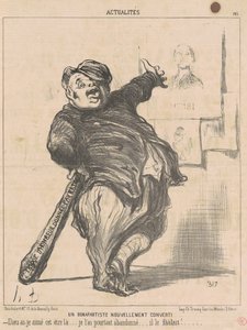 Egy újonnan megtért bonapartista alkotó: Honoré Daumier