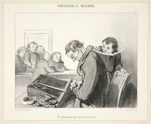 Egy fiatalember, akinek semmi alkotó: Honoré Daumier