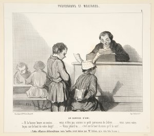 A szolgáltatás alkotó: Honoré Daumier