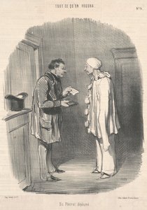 Egy toll nélküli Pierrot alkotó: Honoré Daumier