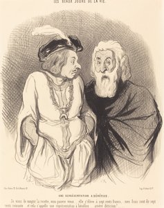 A képviseletnek haszna van alkotó: Honoré Daumier