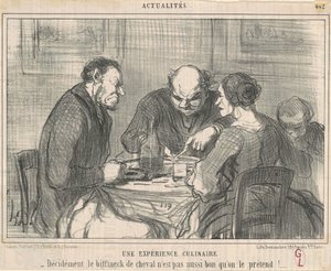 Kulináris élmény alkotó: Honoré Daumier