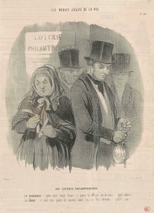Jótékonysági lottó alkotó: Honoré Daumier