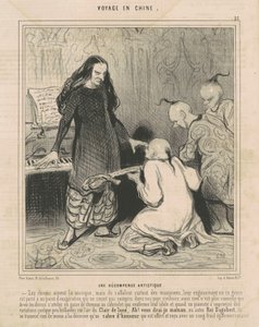 Művészeti díj alkotó: Honoré Daumier