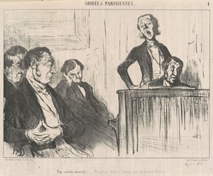 Zenés este alkotó: Honoré Daumier