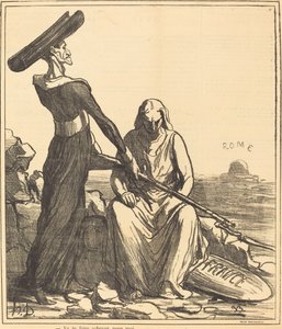 Kivégzek helyettem alkotó: Honoré Daumier